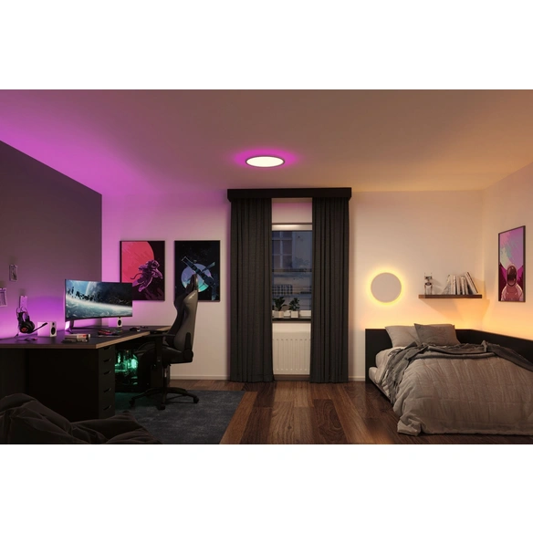 LED-Panel, »Atria Shine«, Ø 40 cm, dimmbar, warmweiß
