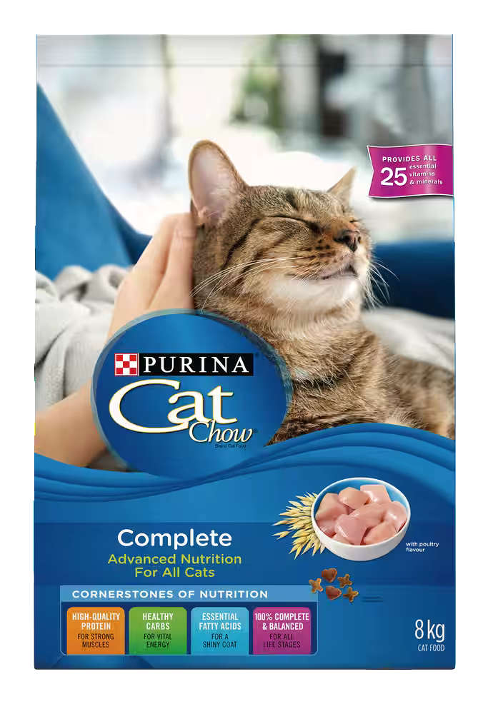 Purina Cat Chow® Advanced Nutrition Dry Cat Food, 8-kg