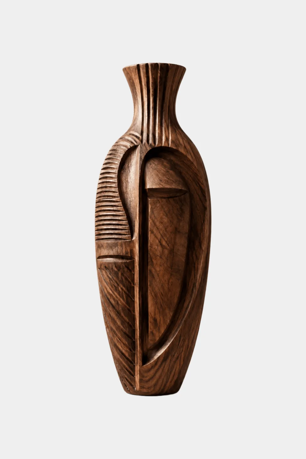 Vase Wood Sculpture #WG101