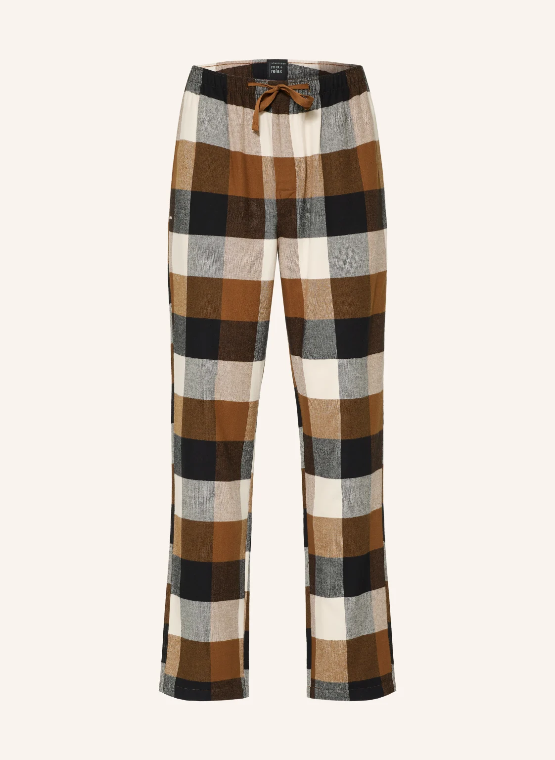 SCHIESSER Schlafhose MIX RELAX aus Flanell