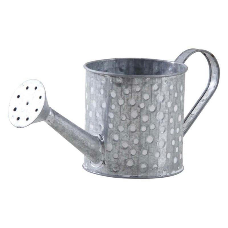 - Mini arrosoir à pois blancs