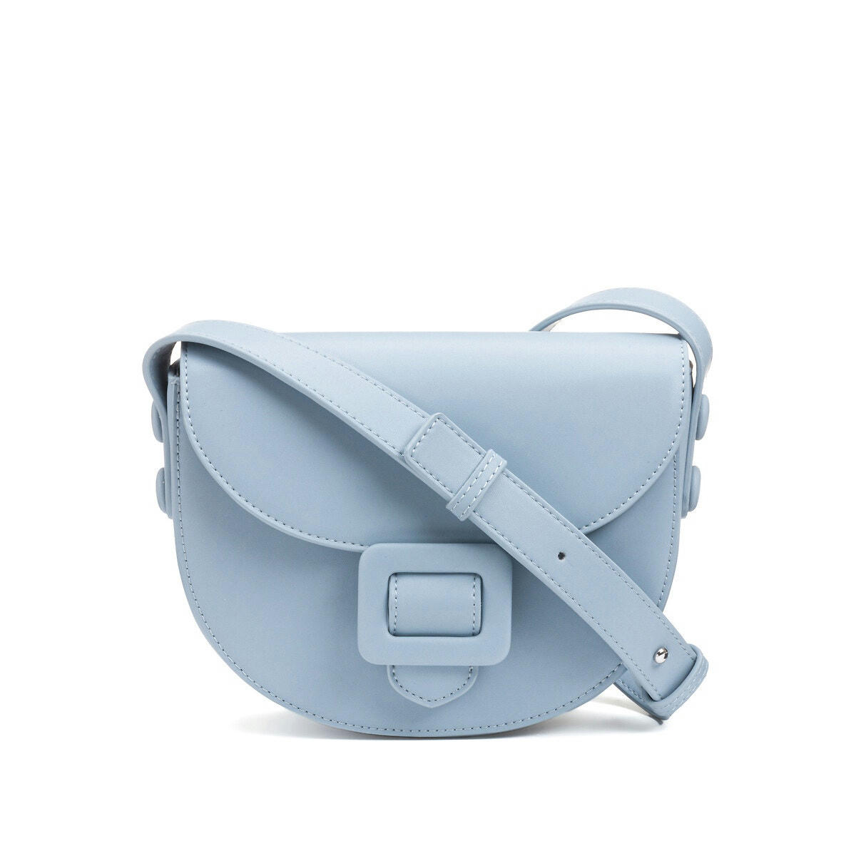 Sac à main besace, boucle fantaisie
