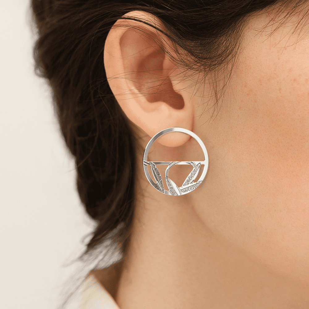 Boucles d'oreilles Rose des Sables