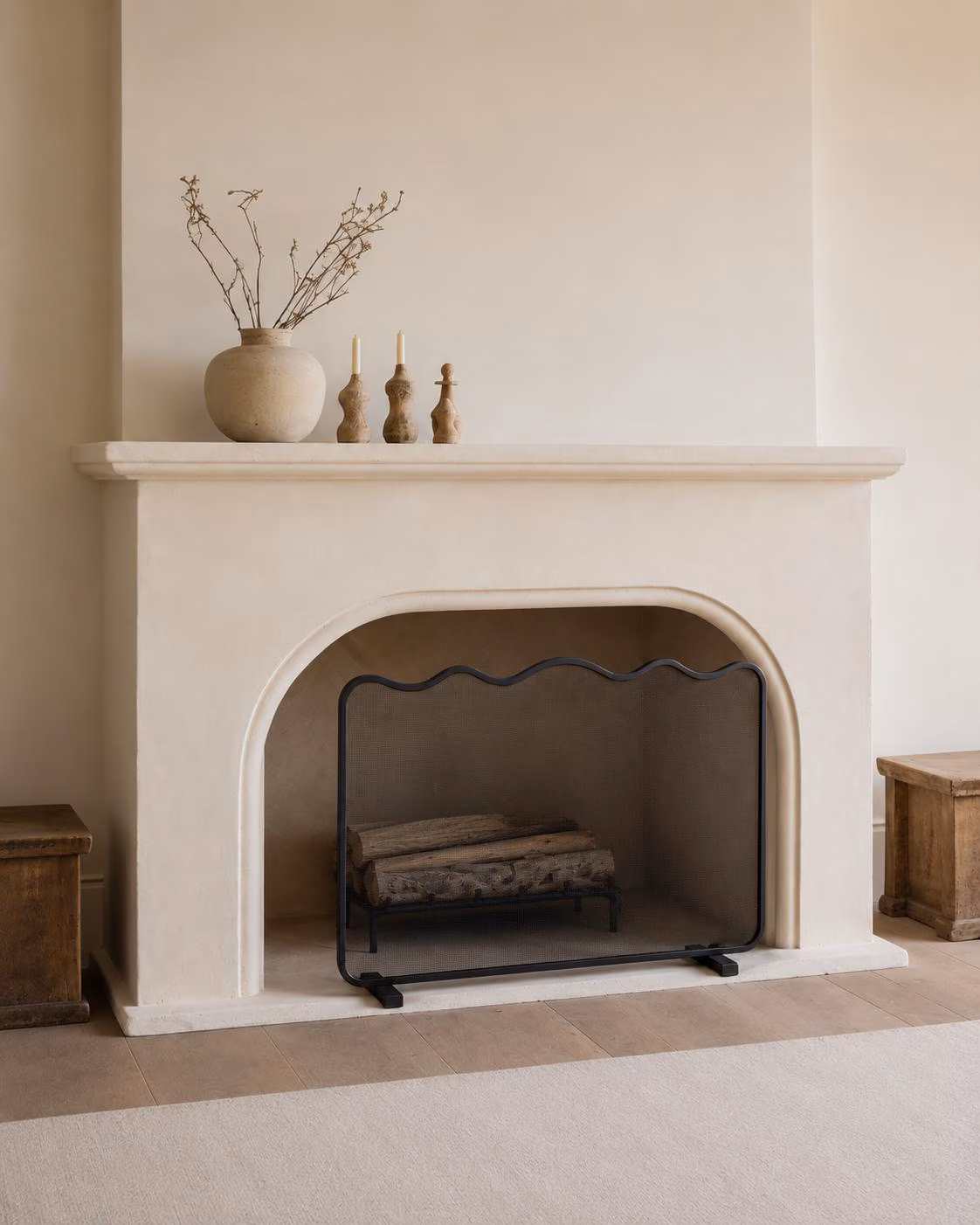 FIREPLACE SCREEN COVER