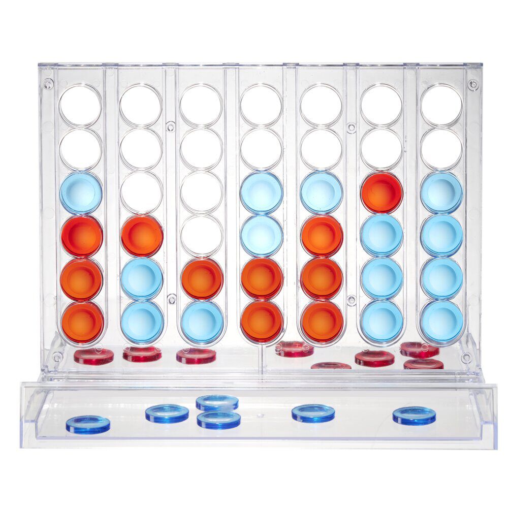 Jeu 4 d'affilés transparent