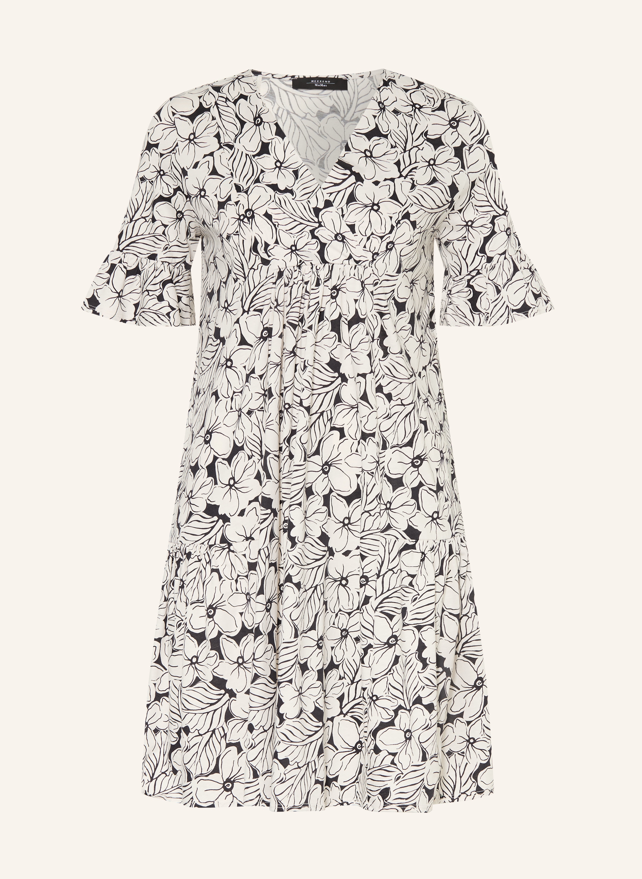 WEEKEND Max Mara Jerseykleid FUOCO mit Rüschen