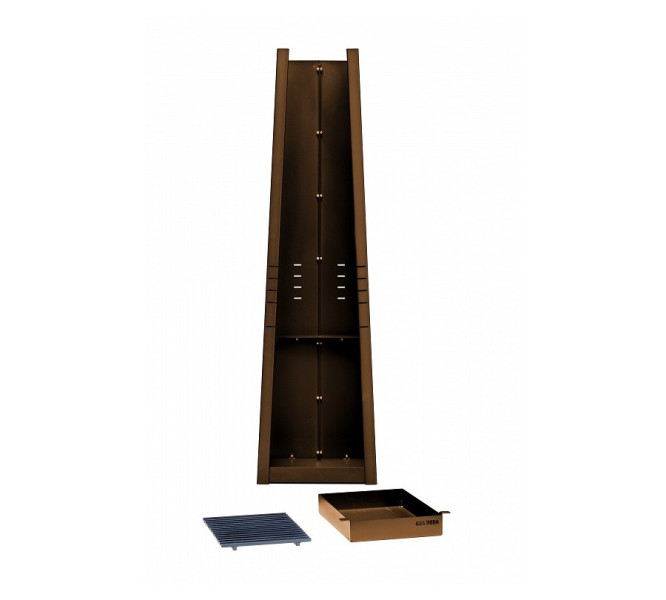 PYRAMID BEND COR-TEN® - Palenisko Ogrodowe z Funkcją Grilla