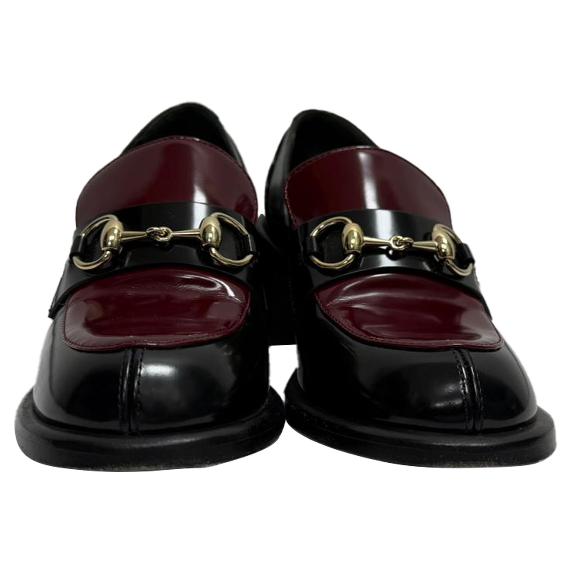 Gucci Preloved Horsebit Loafers ni Black Leather