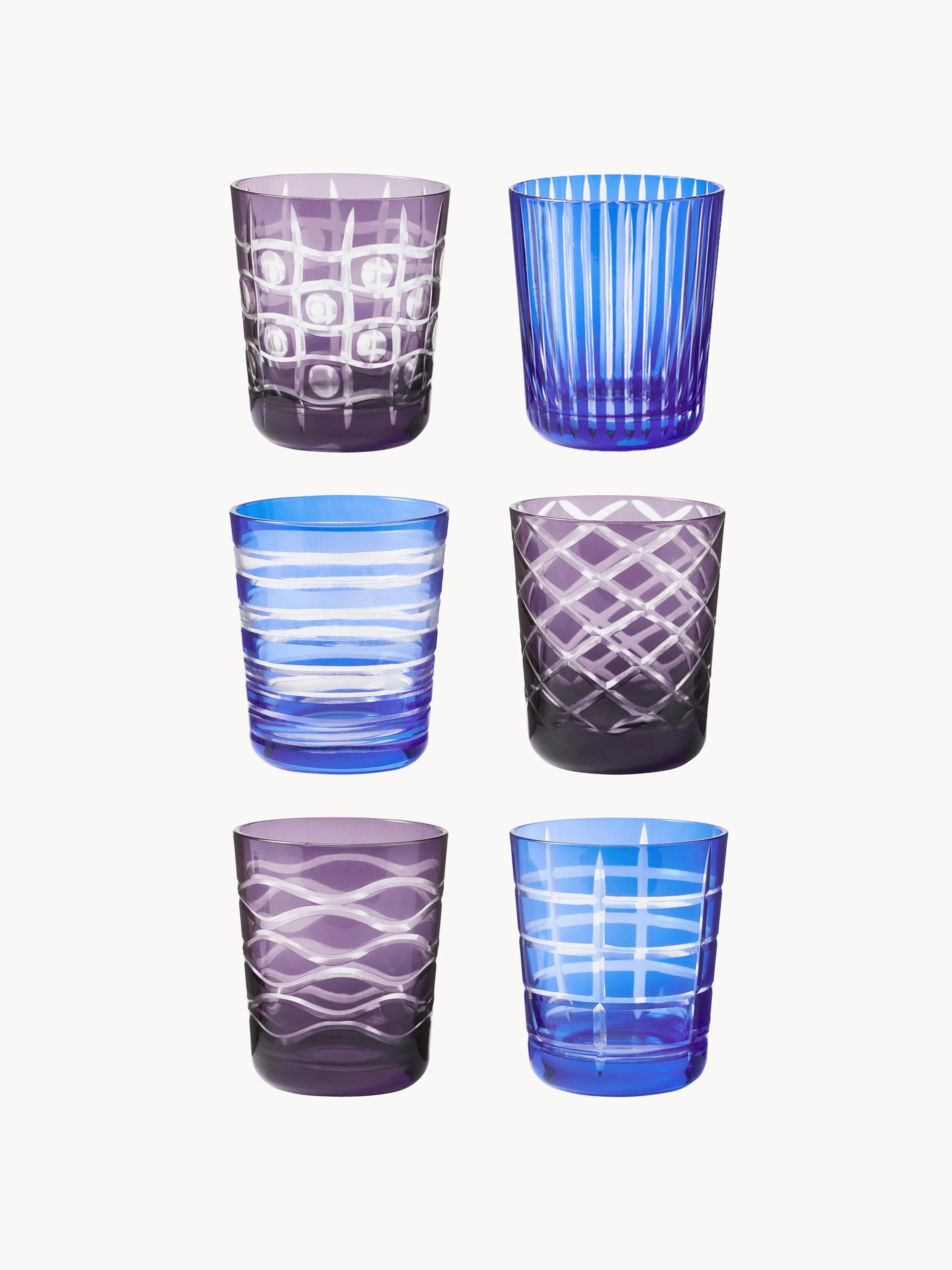 Trinkgläser Cobalt, 6er-Set