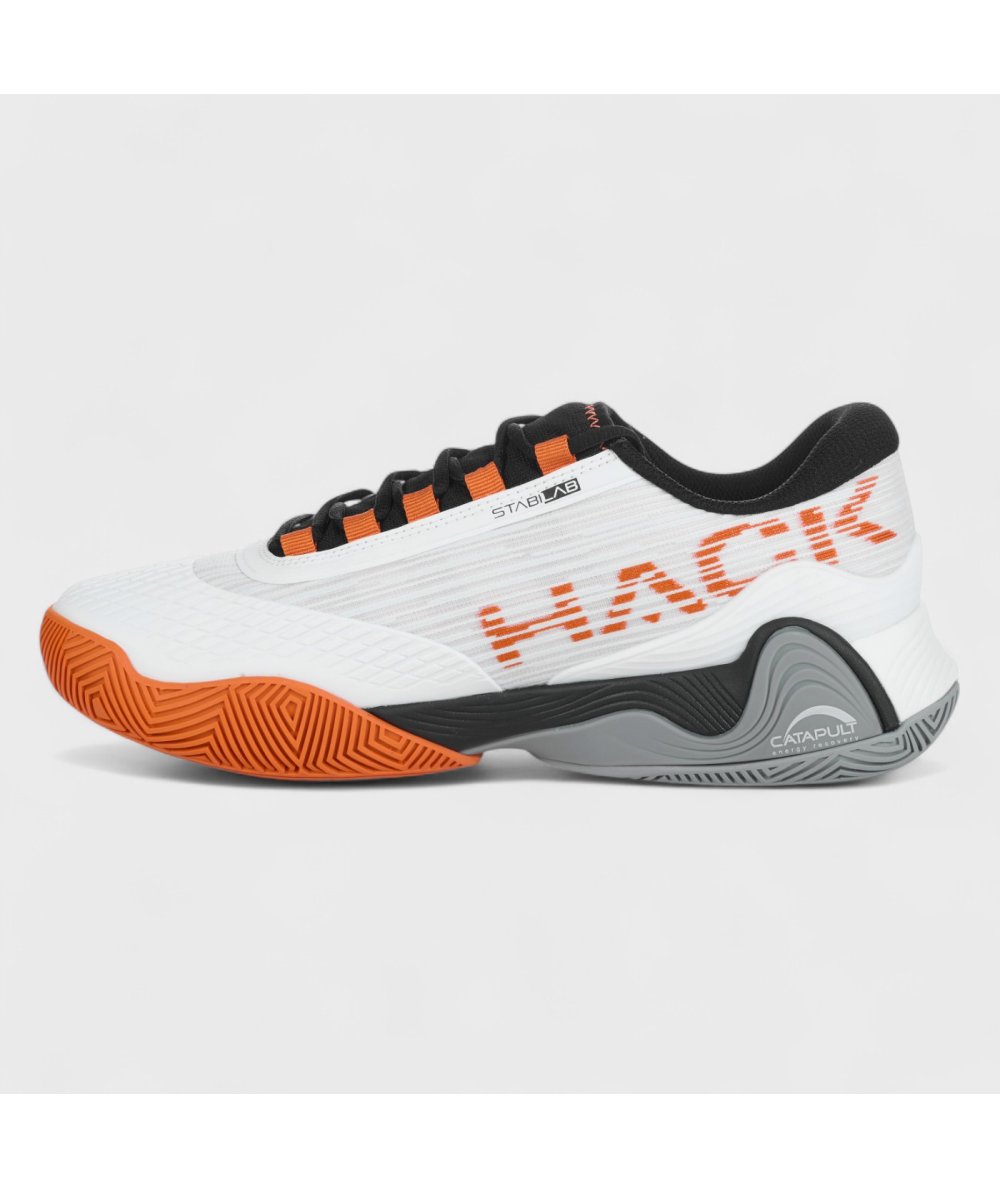 ZAPATILLA BULLPADEL HACK VIBRAM 25I NARANJA
