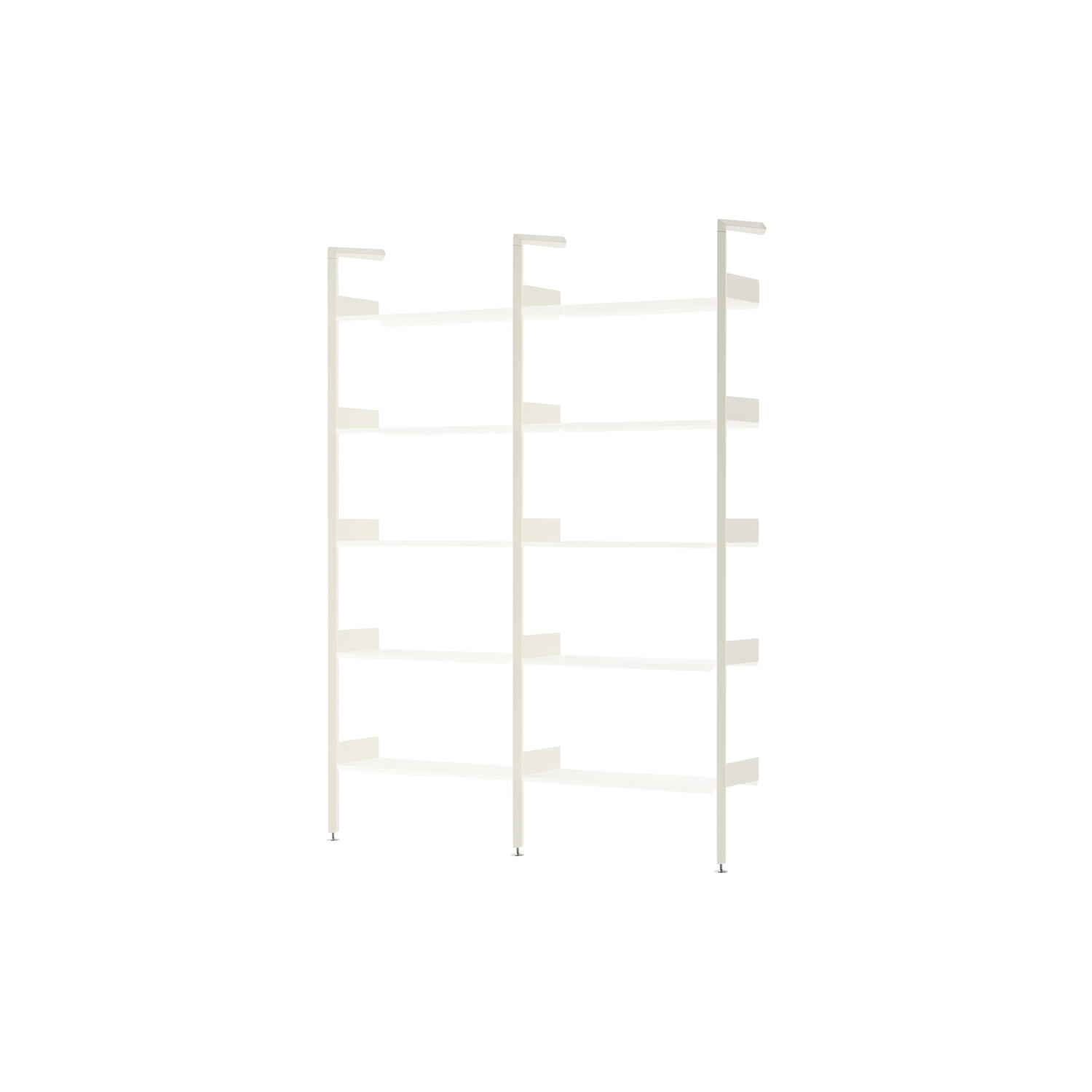 Rombe IF1 & IF4 Shelving System Configuration A, alabaster