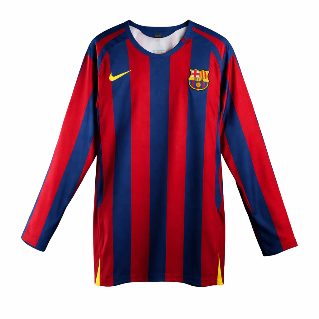 Barcelona Long Sleeve 2026 Reissue Ronaldinho - Lamine Yamal
