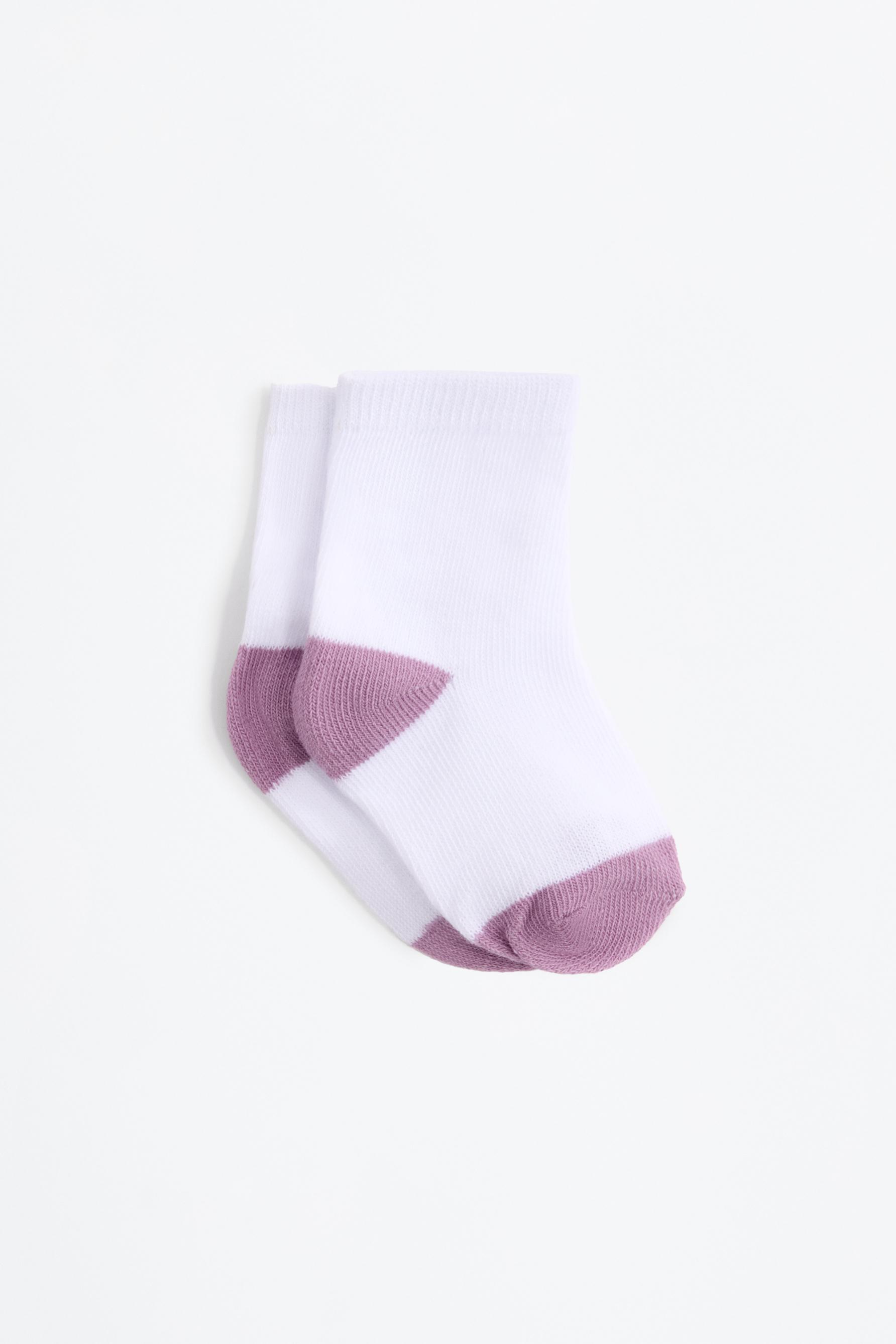 Calcetines largos color block (Pack 7)
