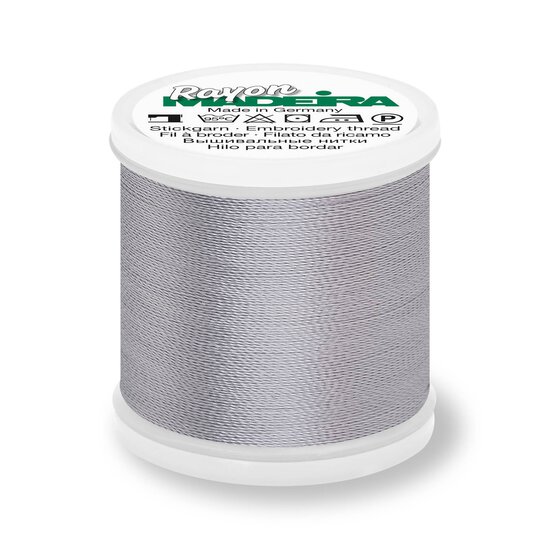 Madeira Grey Rayon 40 Thread 200m (1118)