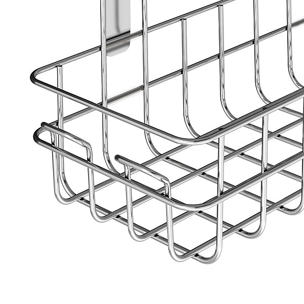 Panier de douche à suspendre en acier inoxydable chromé Cavally GoodHome