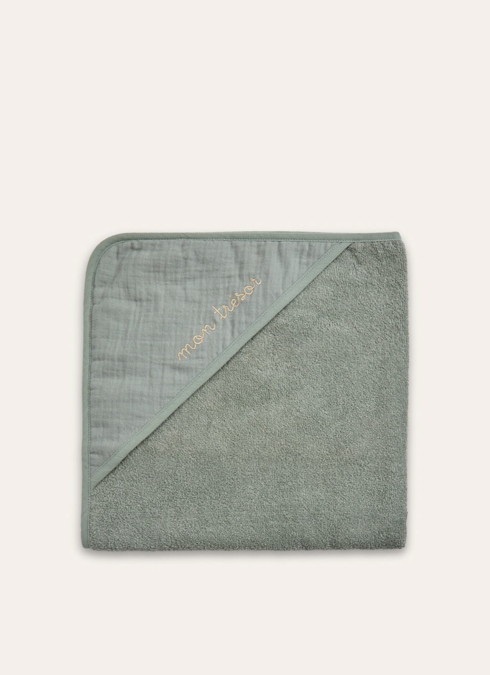 CAPE DE BAIN UNIE VERT