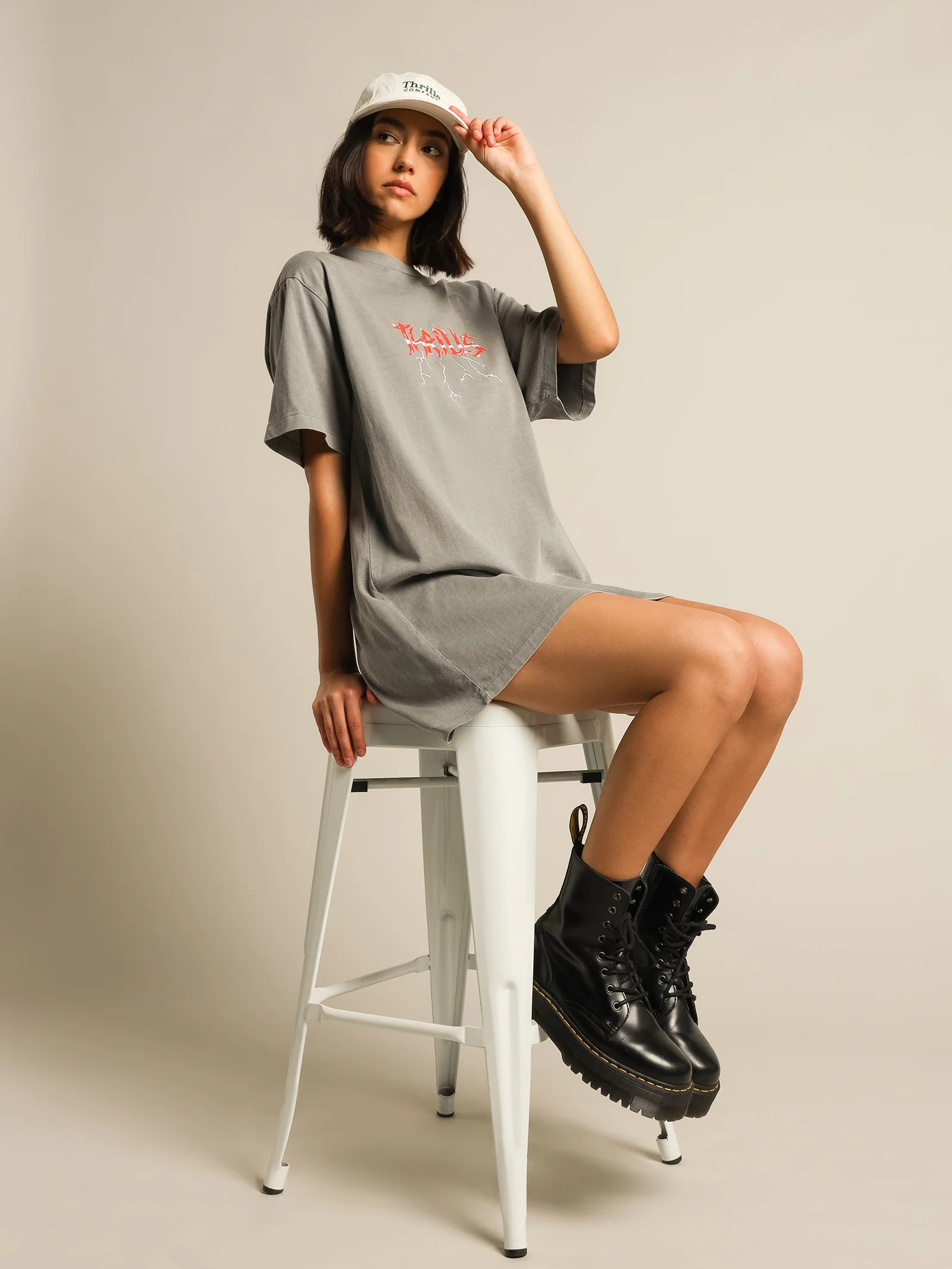 Shocker Merch Fit T-Shirt Dress