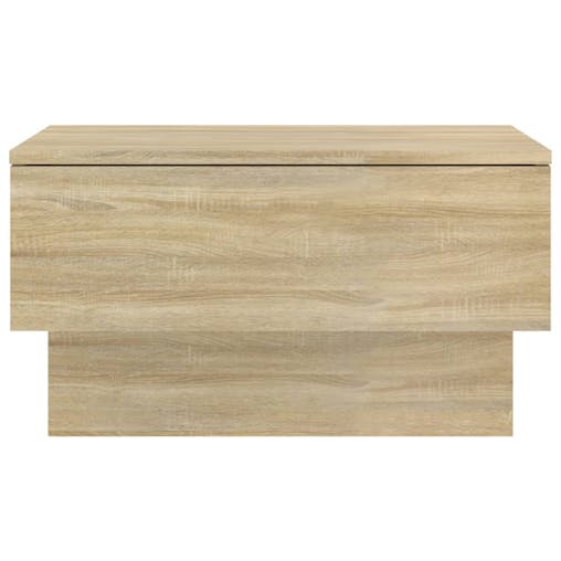 NNEVL Wall-mounted Bedside Cabinets 2 pcs Sonoma Oak