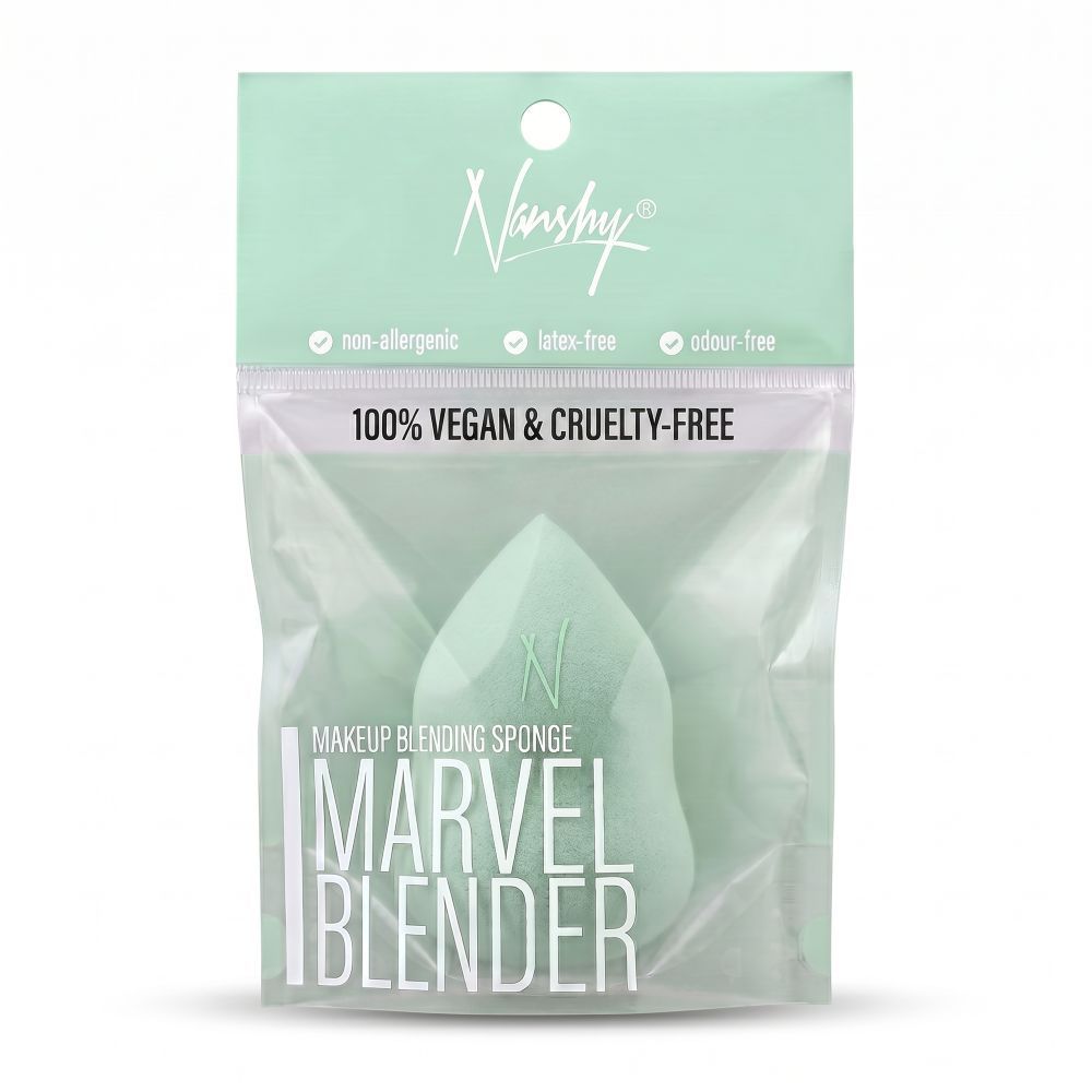 Nanshy 4-in-1 Marvel Makeup Sponge - Mint Green