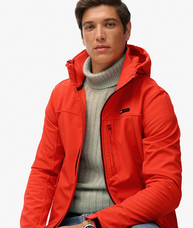 Hooded Soft Shell Trekker Jacket