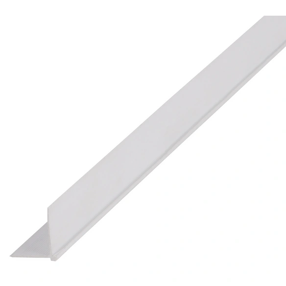 Tapeteneckleiste, Kunststoff, LxBxH: 260x2x2 cm, weiß
