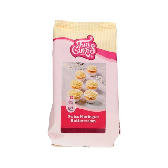 FunCakes Vanilla Swiss Meringue Butter Cr&egrave;me Mix 400g