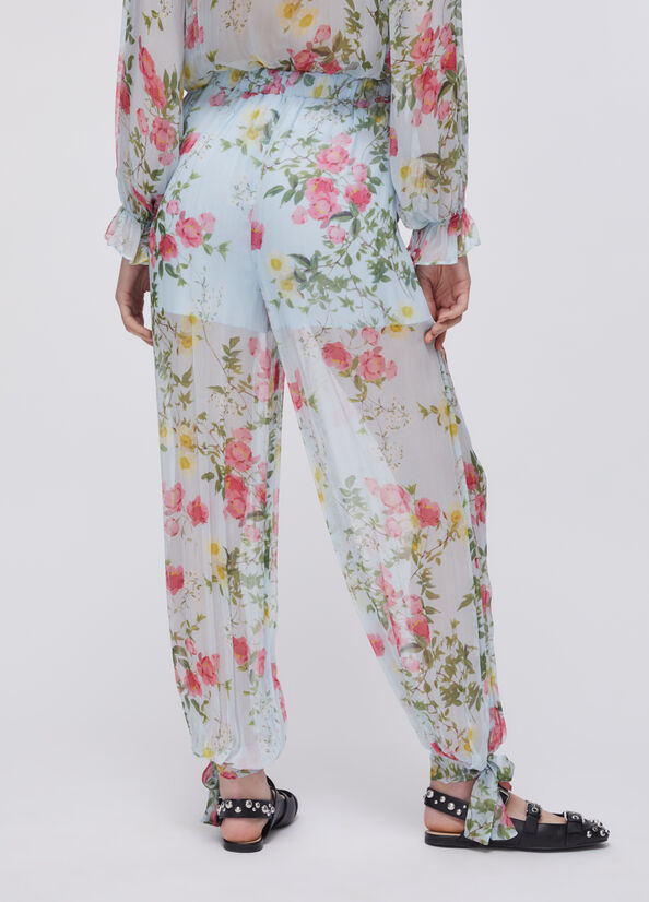 Pantaloni a fiori