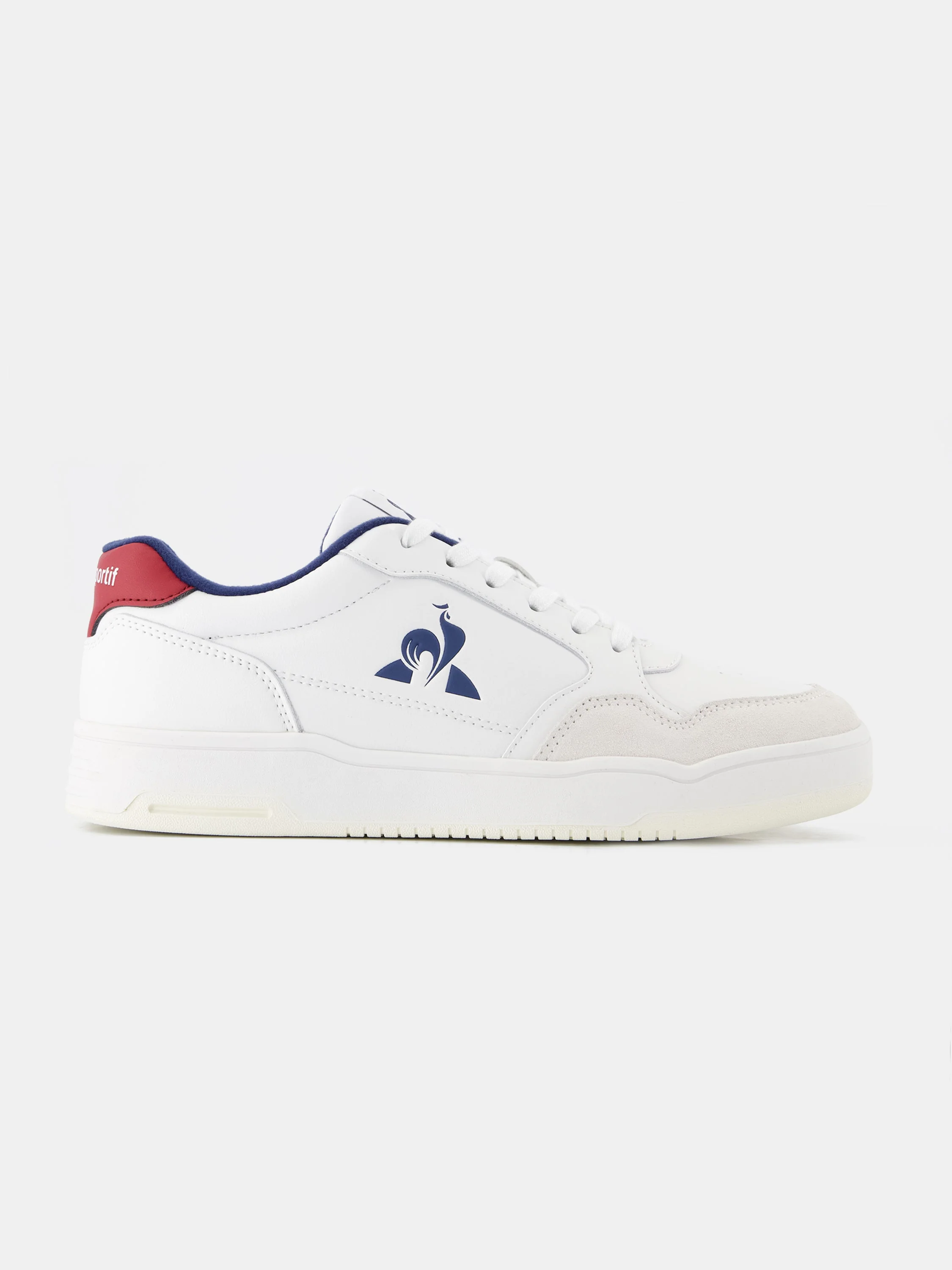 Sneakers de ville en cuir et détails suede LCS Master