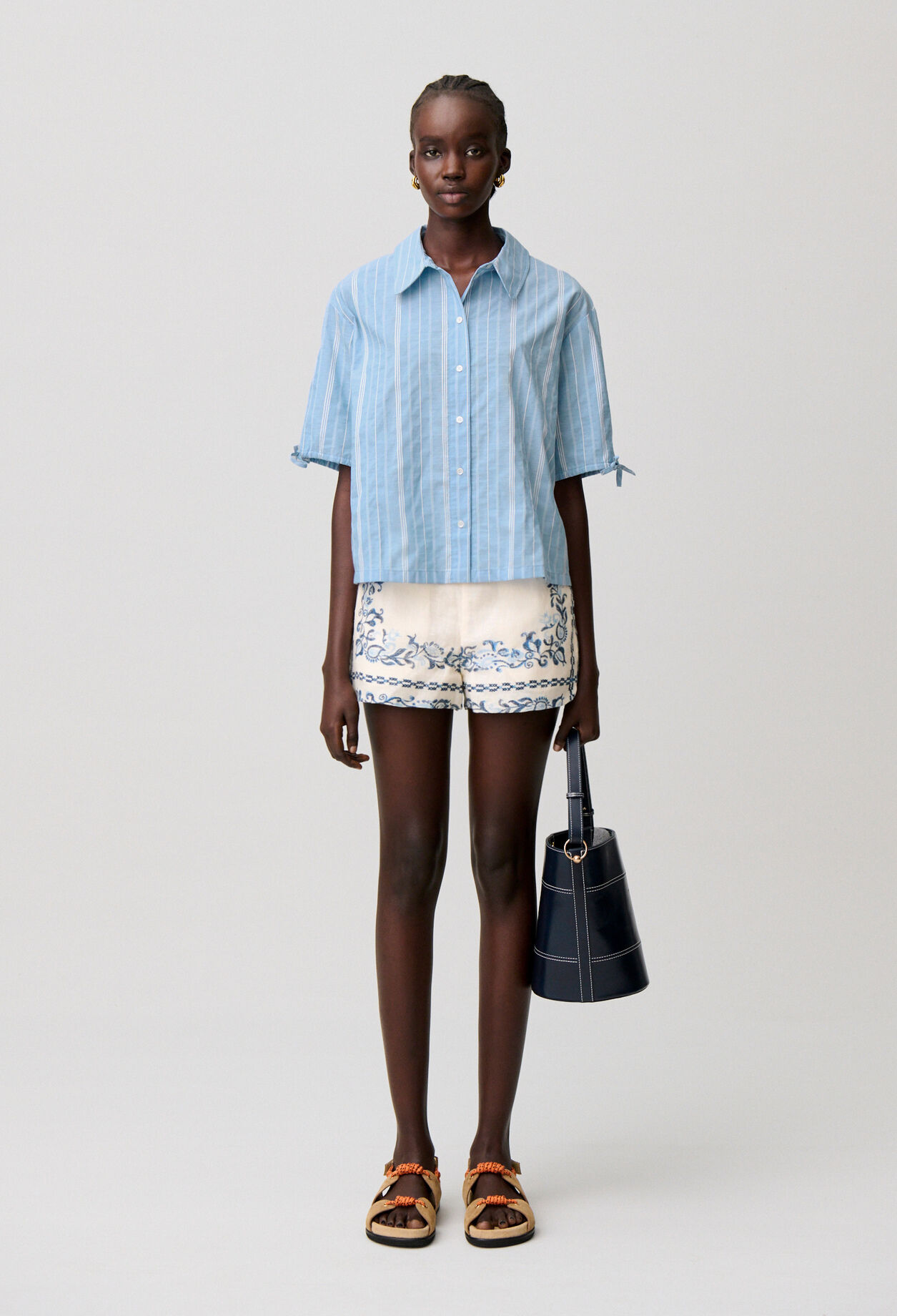 Chemise rayée Claudine