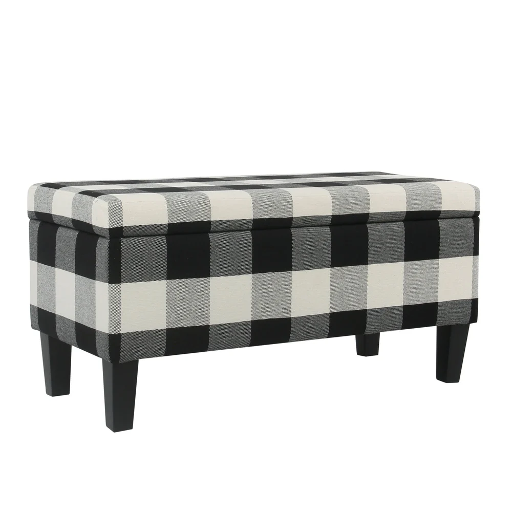 Porch & Den Minna Decorative Storage Bench