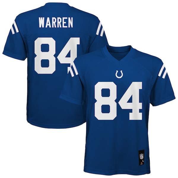 Tyler Warren Indianapolis Colts Outerstuff Youth Replica Player Jersey - Royal