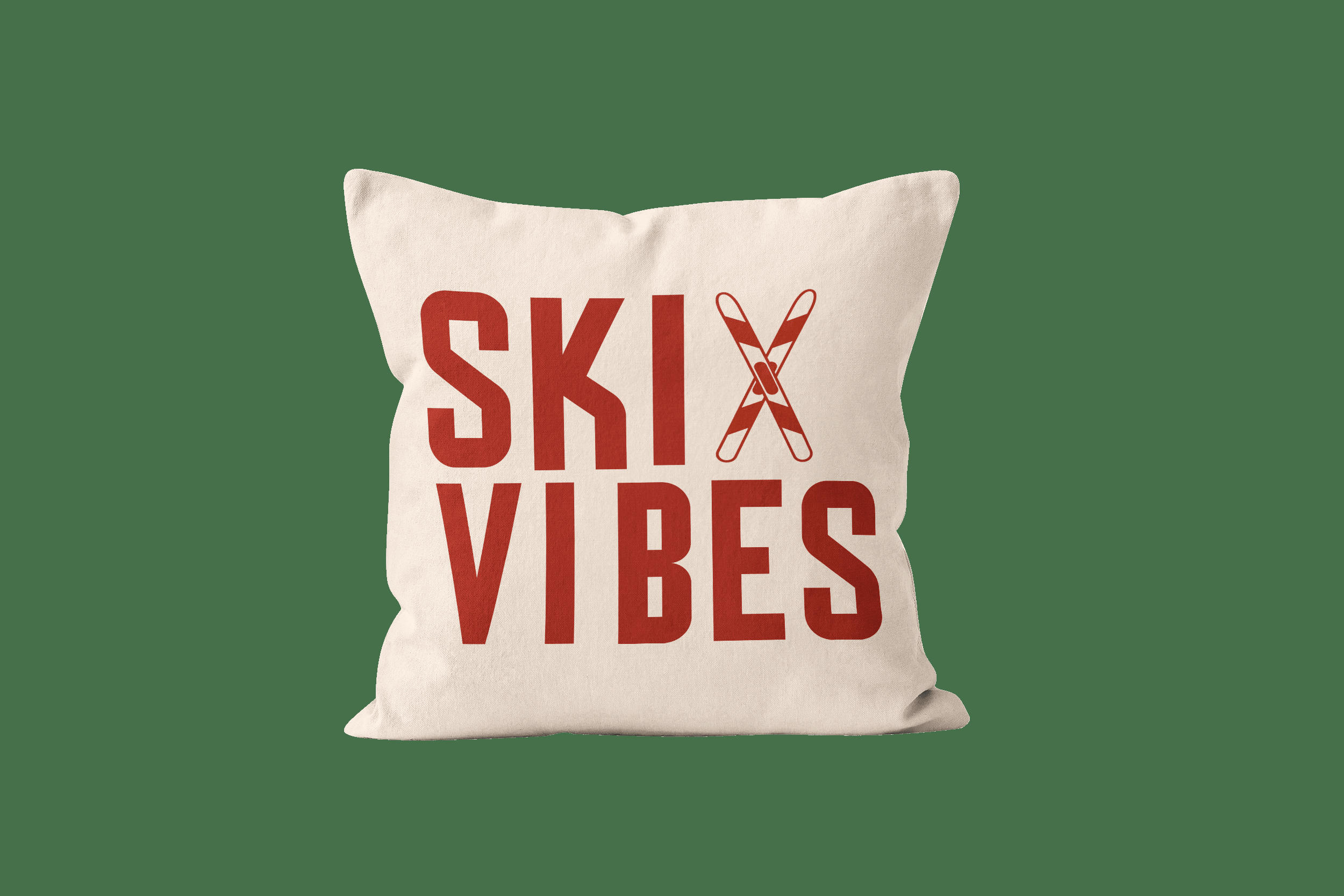 - Coussin dessin déco velours rouge 60x60 cm