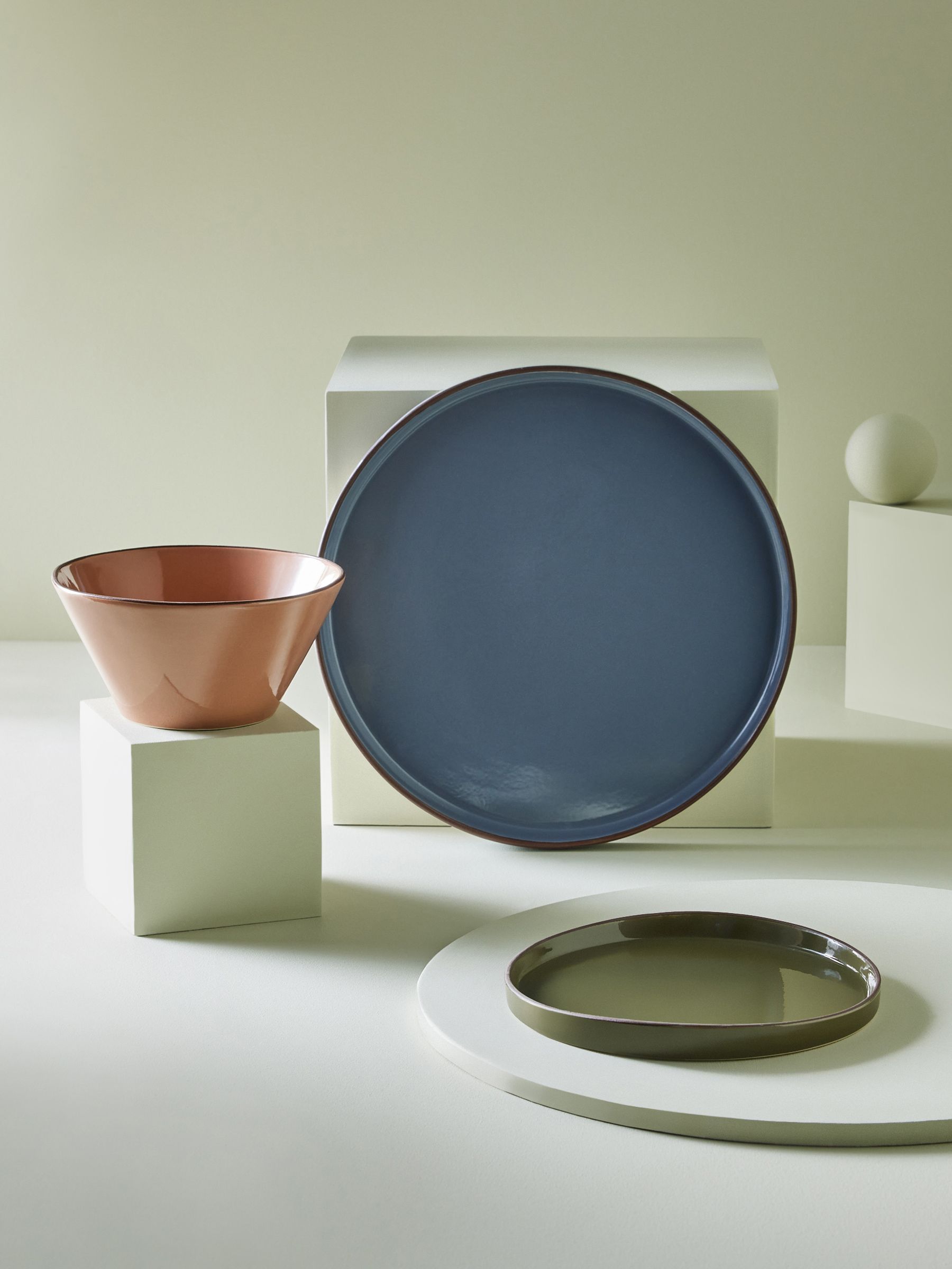 Millo 12 Piece Dinner Set in Mixed Colour
