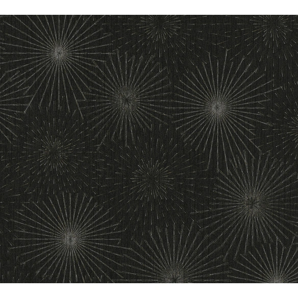Vliestapete, BxL: 53 x 1005 cm, schwarz