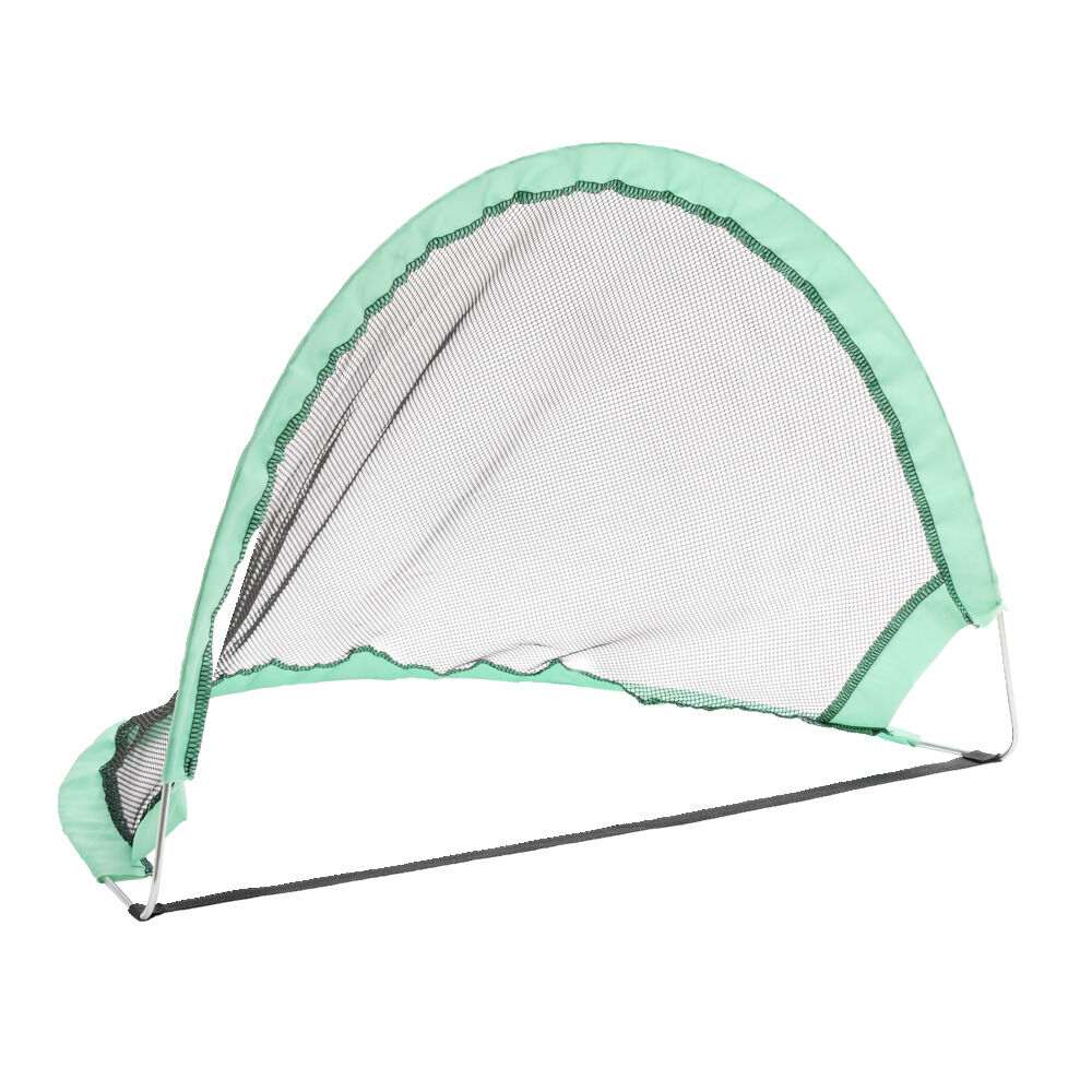 Cage de foot pop-up pliable bleu 60x40xH40cm (2 pièces)