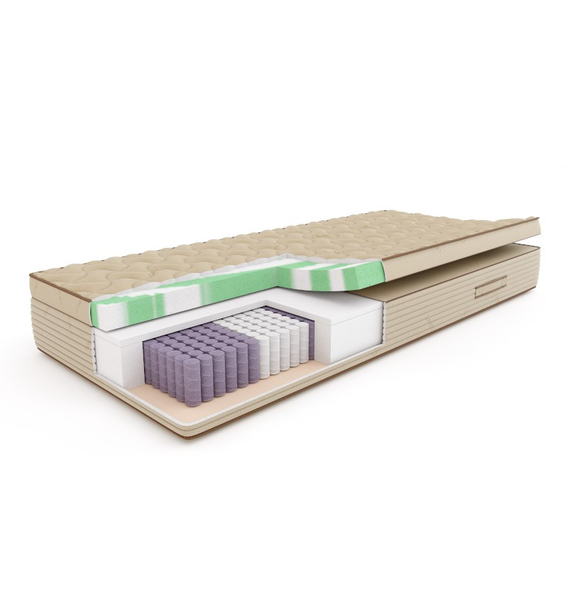 SLEEPMED NATURA HYBRID PLUS - materac naturalny, hybrydowy