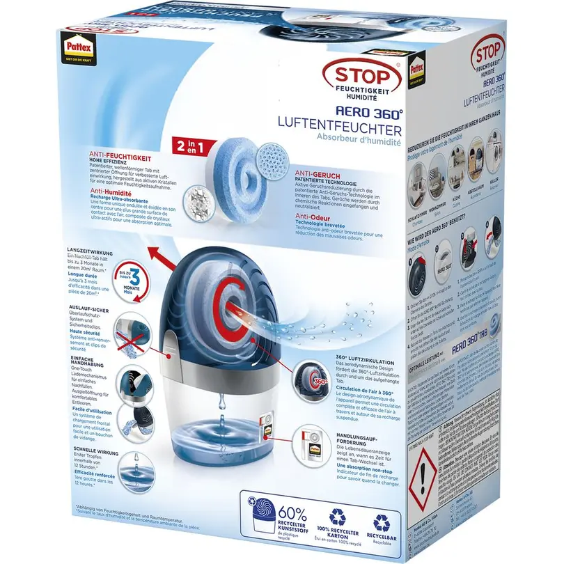 Luftentfeuchter AERO 360°
