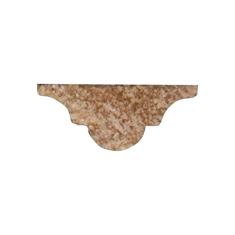 Moulure décorative en pin 270 x 2,2 x 0,9 cm
