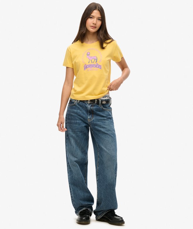 Superdry x Komodo Ashram Fitted T-Shirt