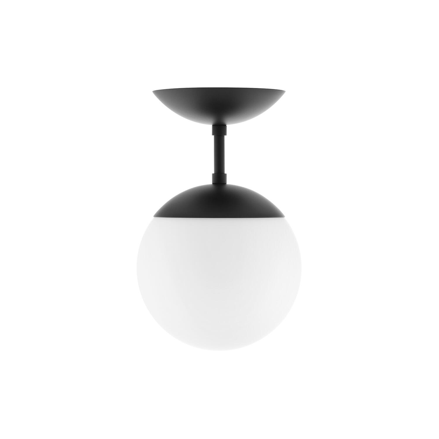 Lord 1 Ceiling/Wall Lamp, black/opal