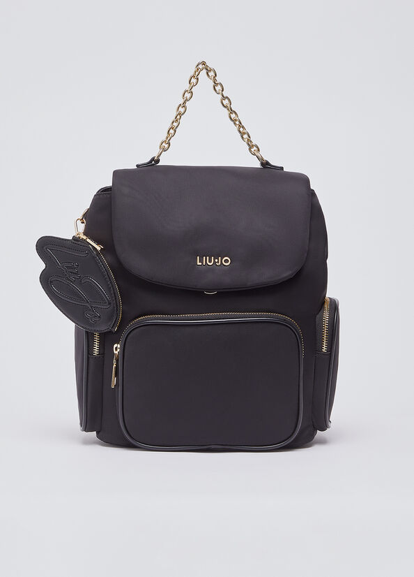 Zaino in nylon con portamonete