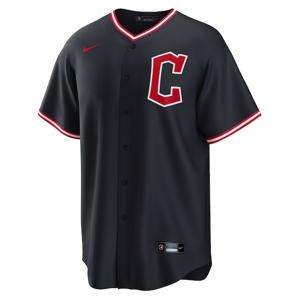 Steven Kwan Cleveland Guardians Nike Alternate Replica Jersey - Navy