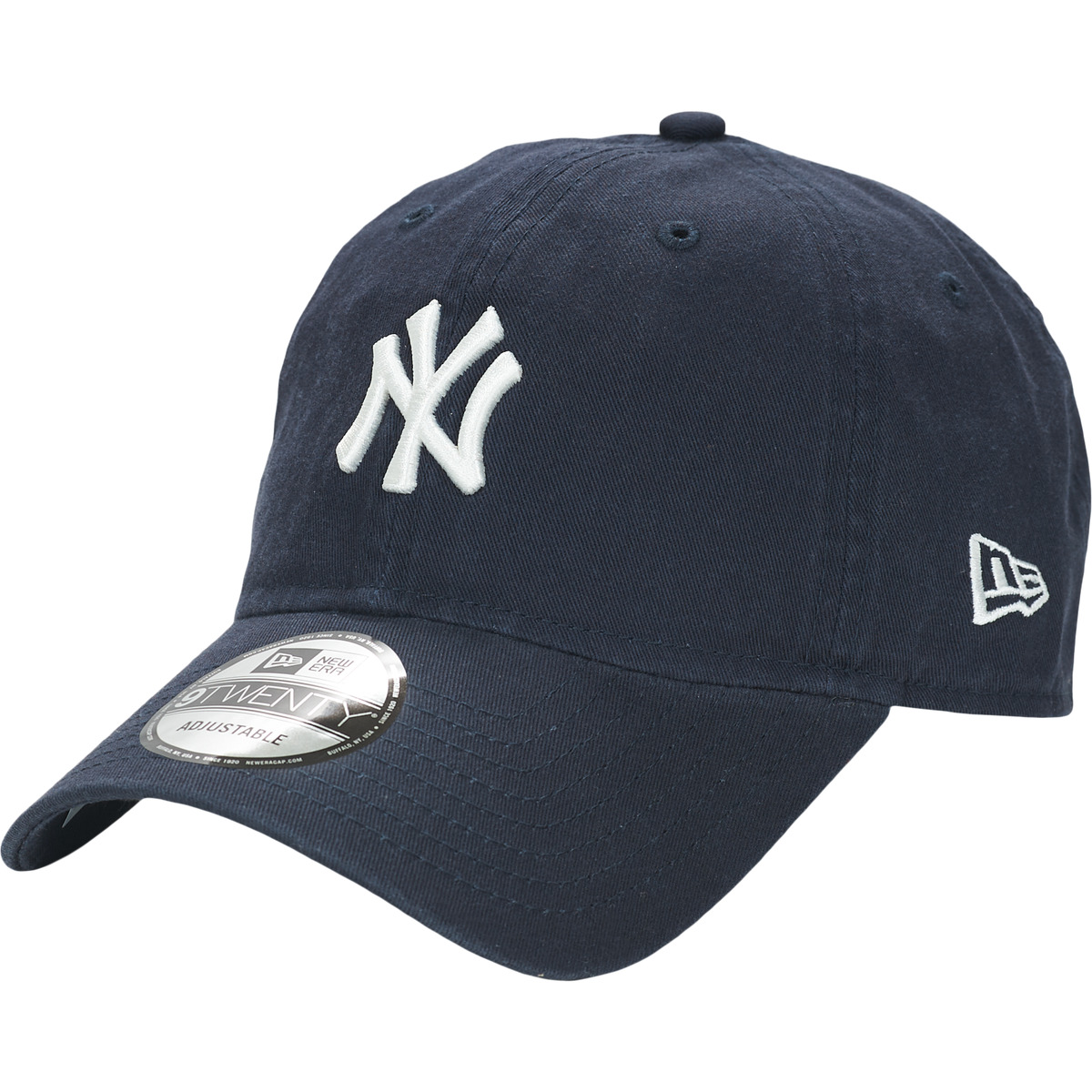 New-Era - WASHED SCRIPT 9TWENTY® NEW YORK YANKEES - Marine / White