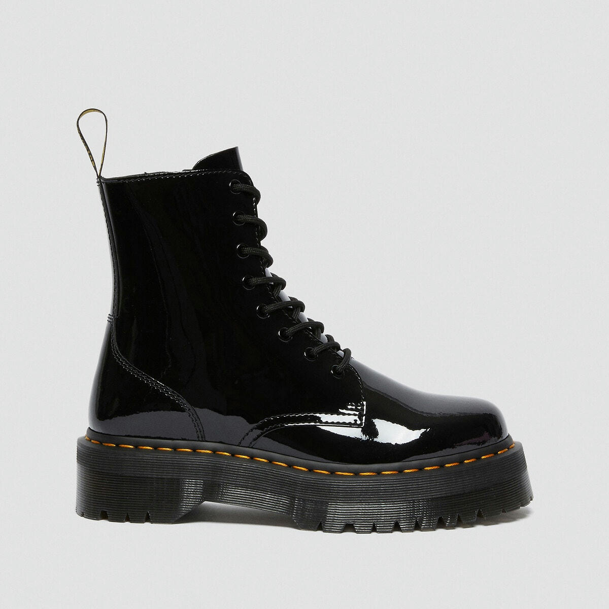 Boots plateforme en cuir verni Jadon Patent