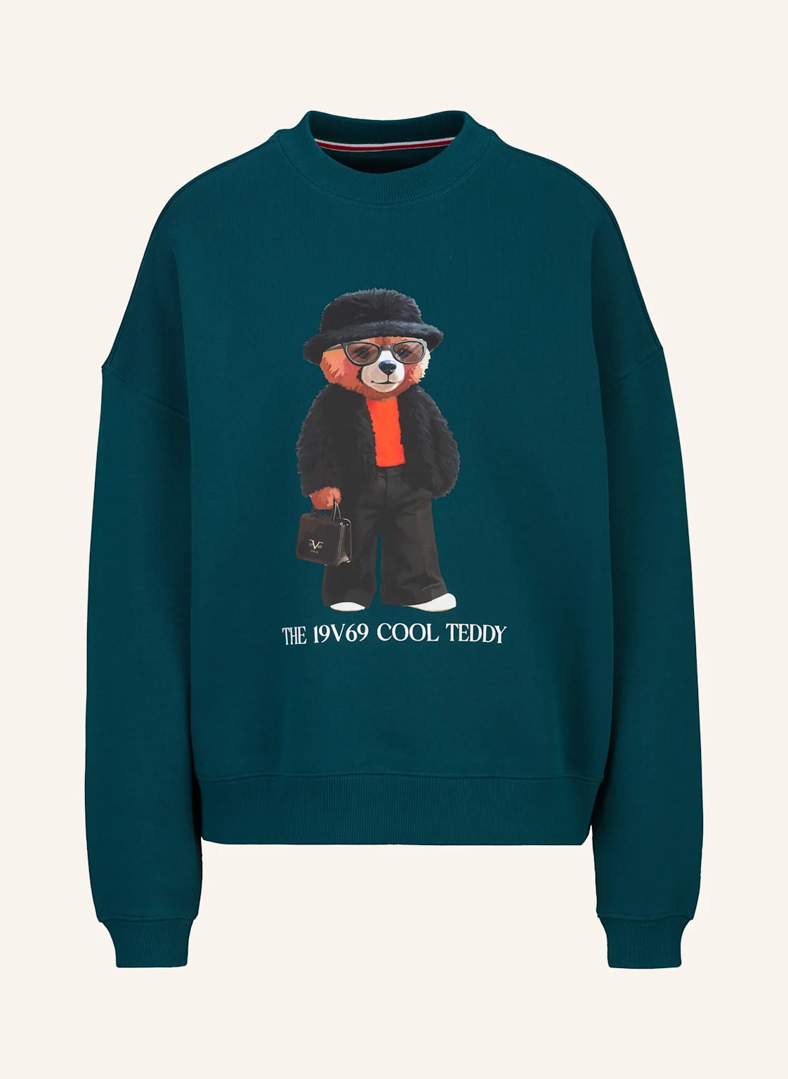 19V69 ITALIA Sweatshirt Willow Teddy