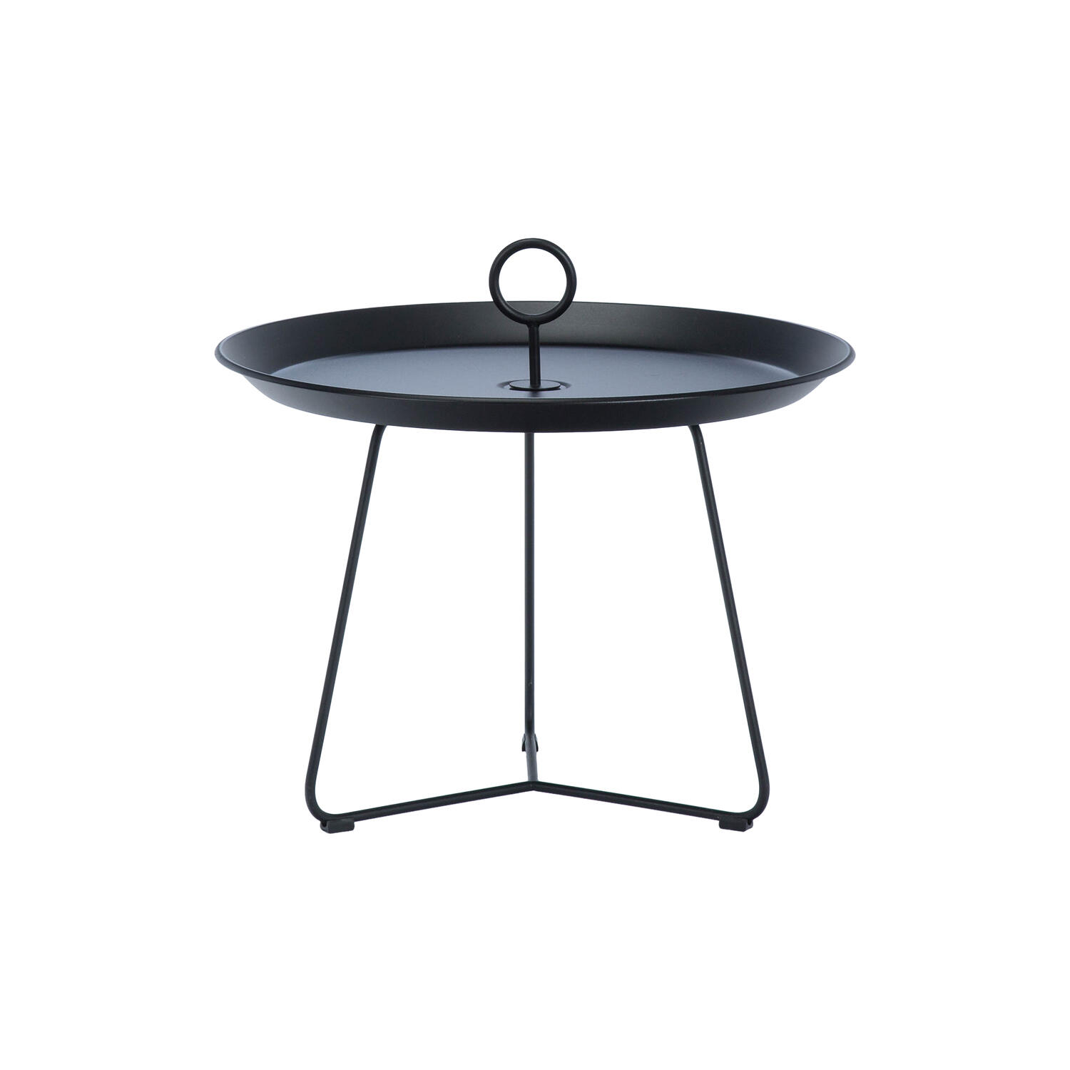 EYELET bakkebord, black