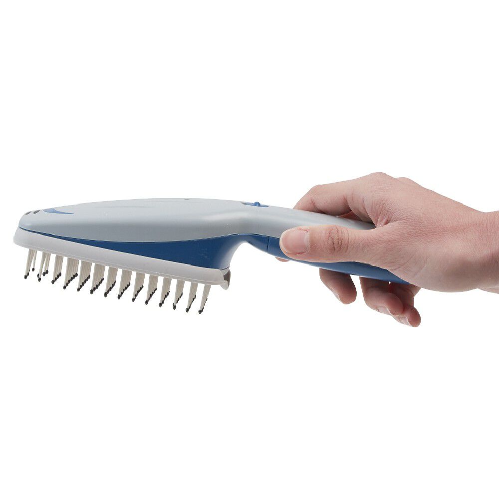Brosse animal ionisante désodorisante