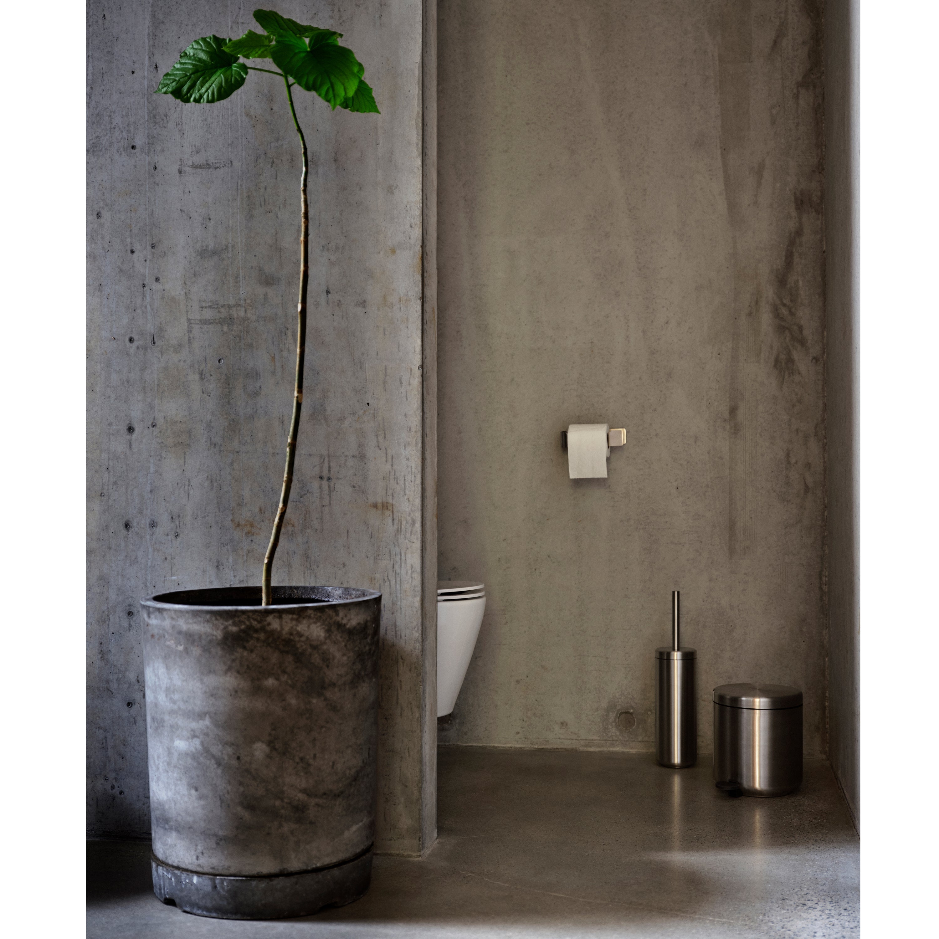 Zone Denmark Ume Toiletborstel - Zilver