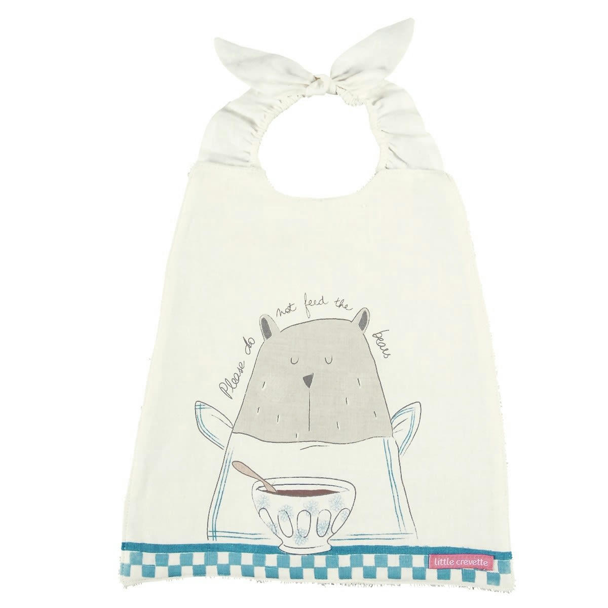 BERNARD - Serviette bavoir lin écru