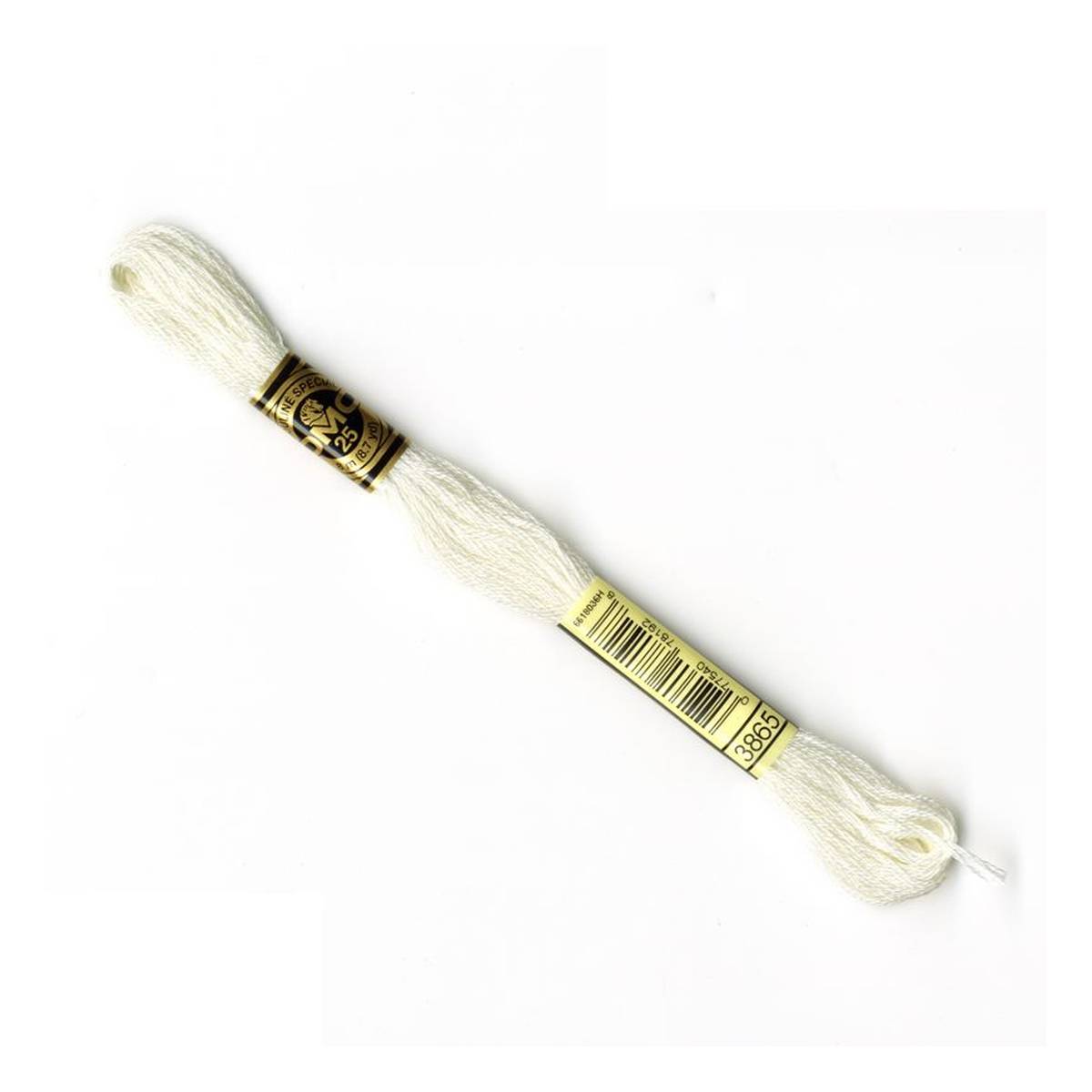 DMC White Mouline Special 25 Cotton Thread 8m (3865)